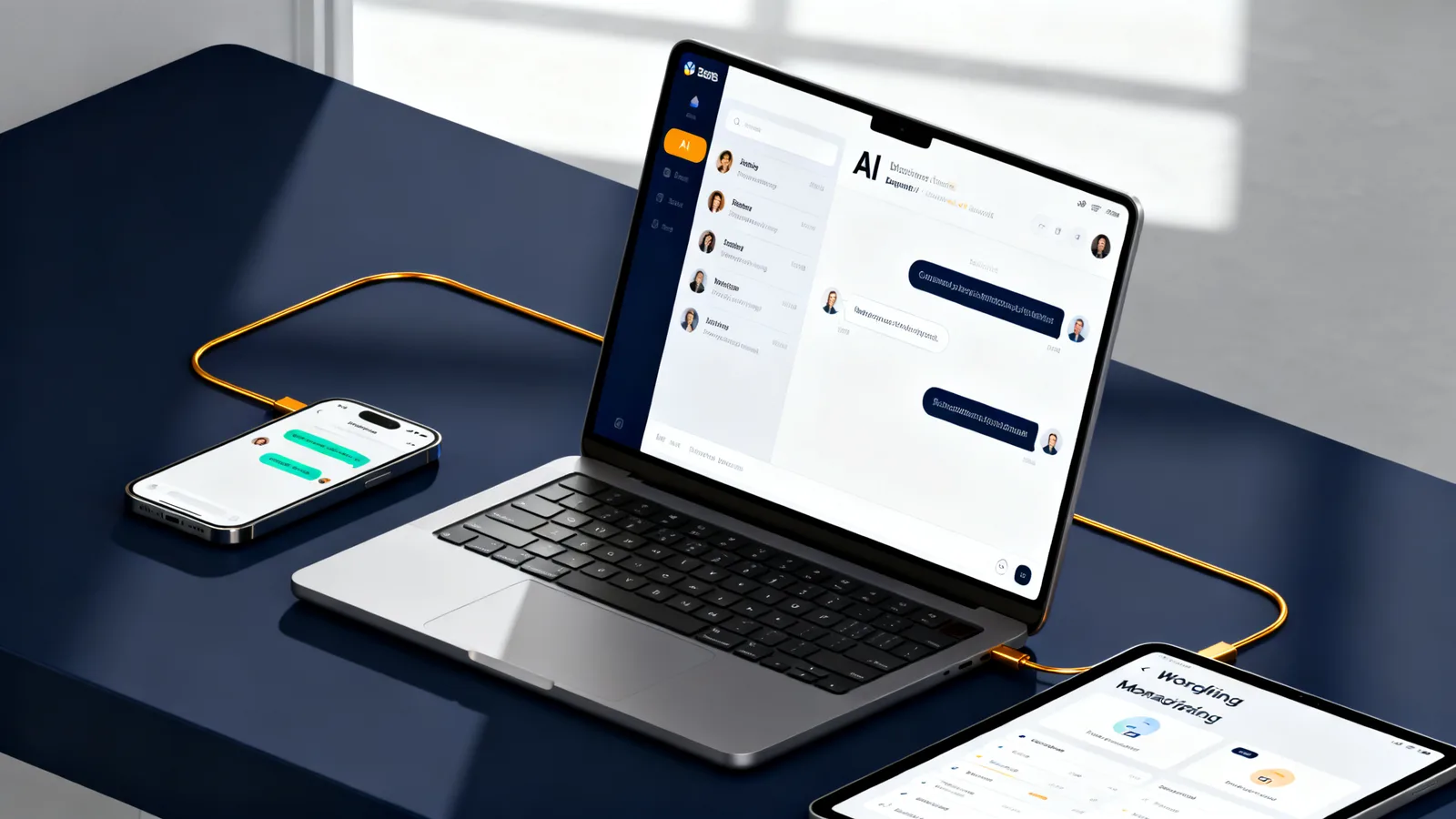 Illustration representing how does this connect to the rest of your tools?