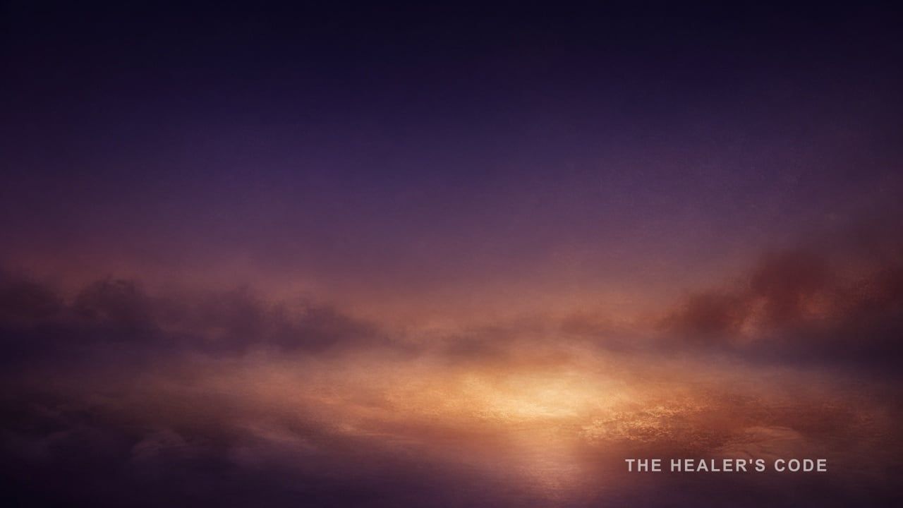 A pooled gold glow unfolding in darkness, experience present before any object is chosen