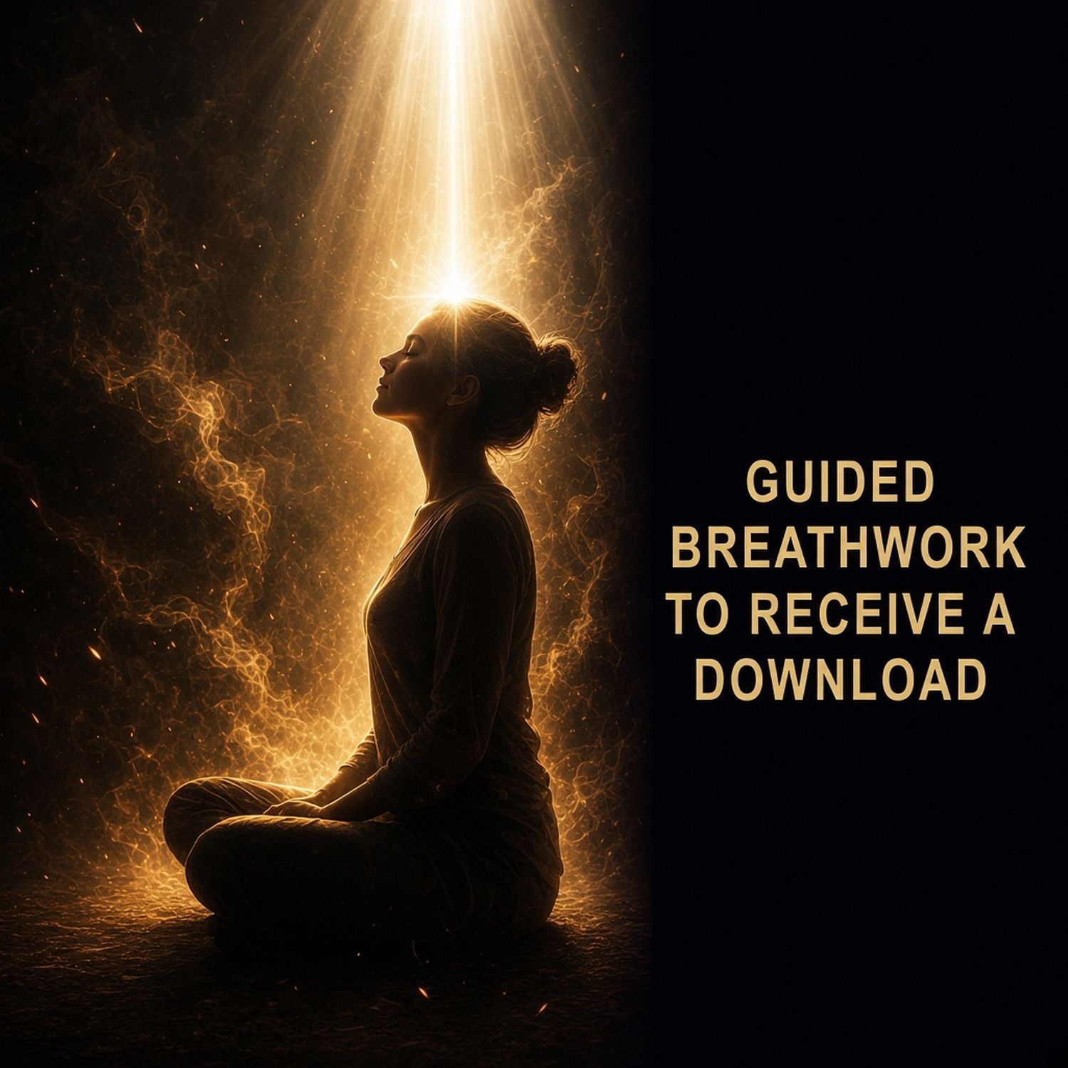 Guided Breathwork to Receive a Download guided meditation by Brian Wroblewski