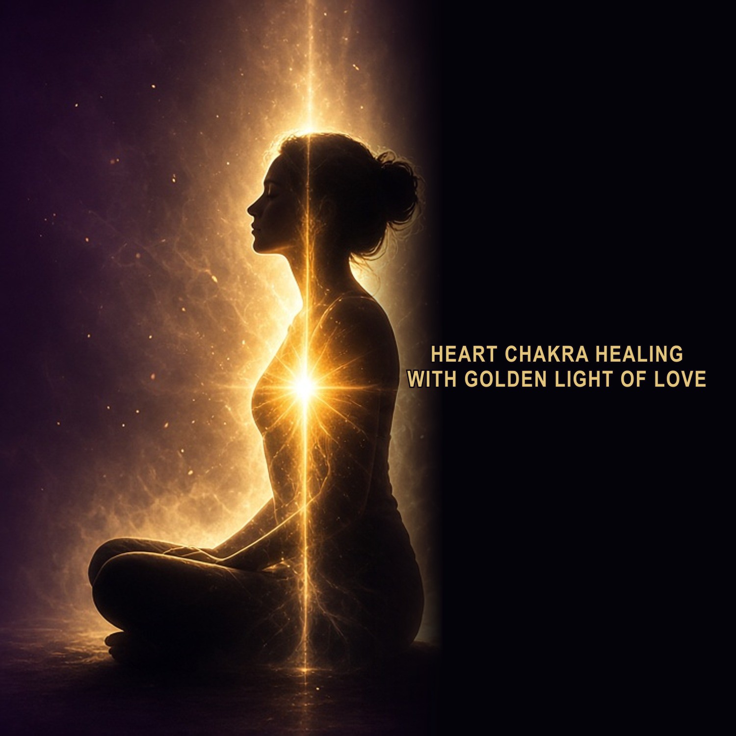 Heart Chakra Healing with Golden Light of Love guided meditation by Brian Wroblewski