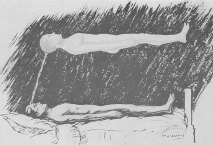 astral projection, astral travel, or astral projection