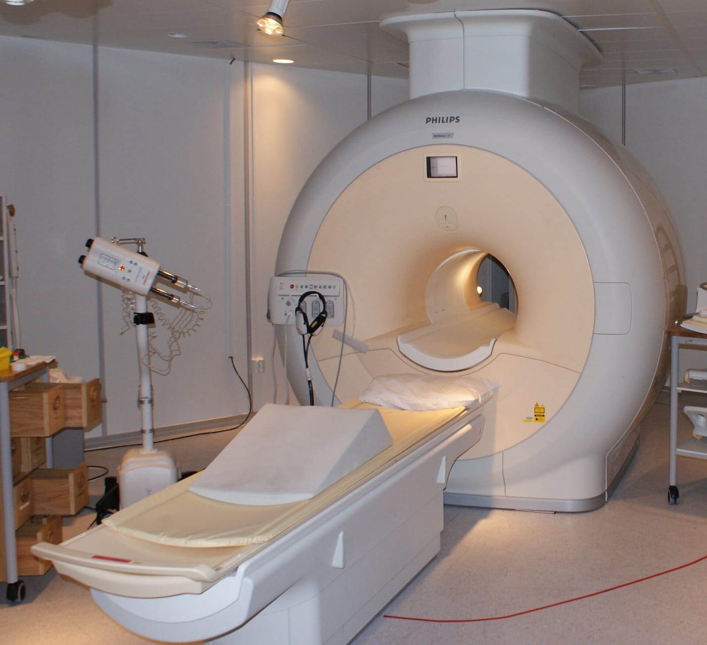An MRI scanner