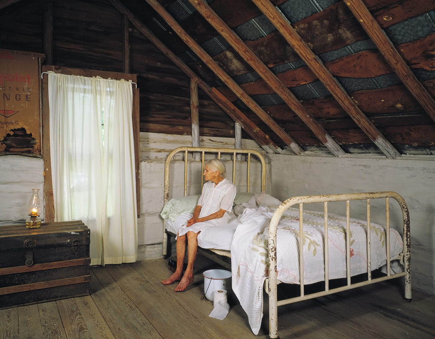 Kate Carter, 90, at home in North Carolina