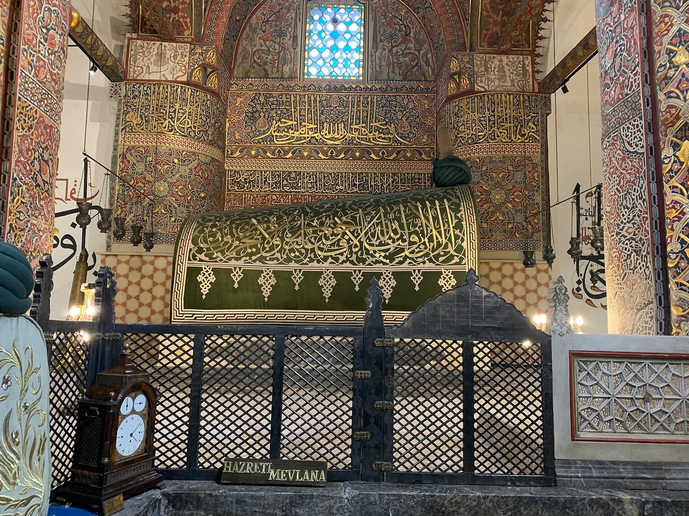 The tomb of Rumi, Konya