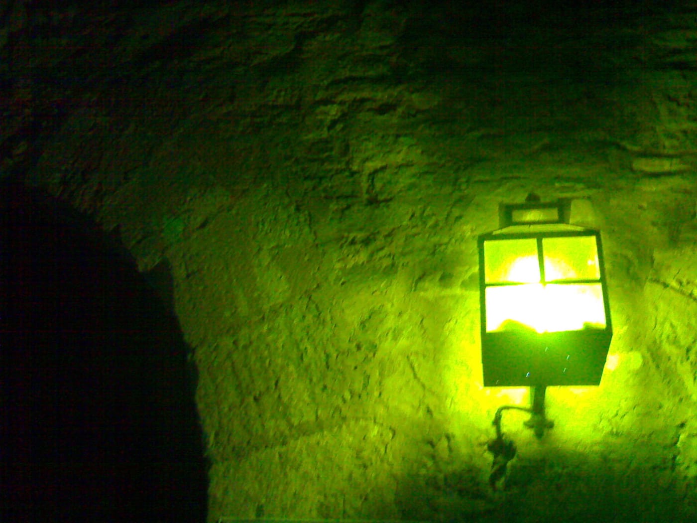 a lamp, like heat from a lamp